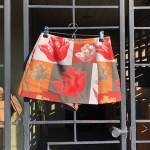 🦋 { 3/$10 } 🦋 Autumn Print Mini Skort